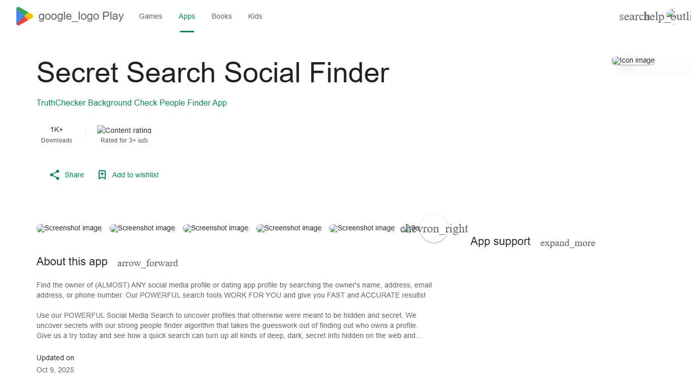 Secret Search Social Finder - Apps on Google Play